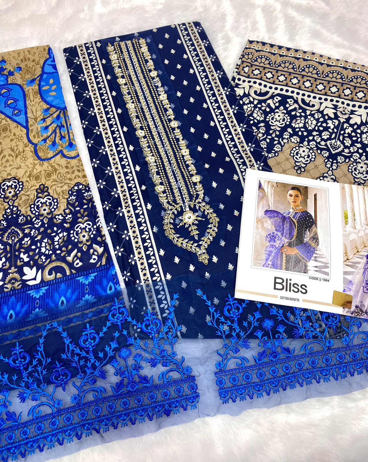 Bliss Vol 01 By Sharaddha Cotton Pakistani Suits Catalog